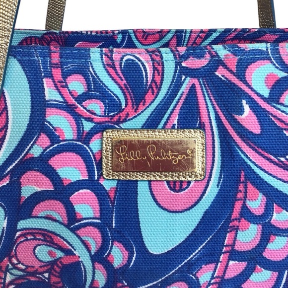 Lilly Pulitzer Paisley Canvas Tote - Picture 8 of 10